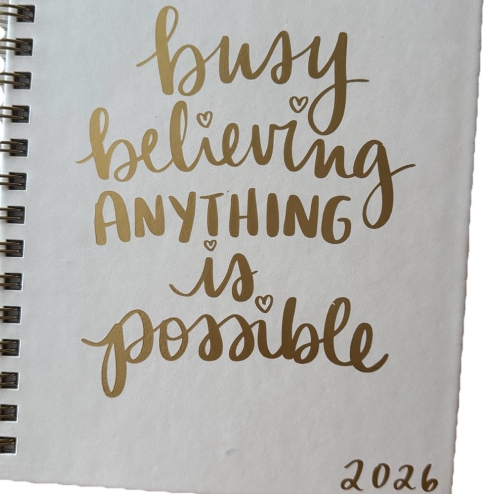 2026 Planners, Eccolo Spiral Agenda Planner, Weekly & Monthly Pages, 12 Months